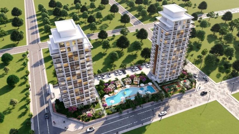 Cenovo dostupné nové byty na splátky v Mersin Tece pri mori APM - 16