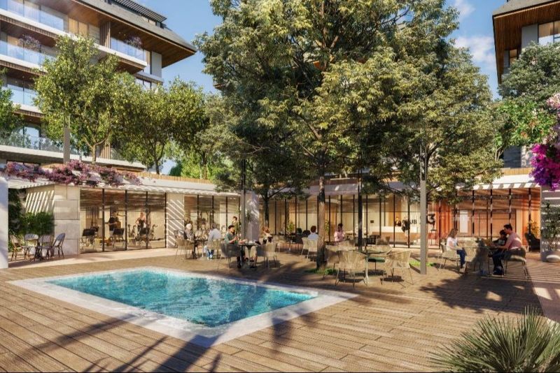 Byty na predaj v Turecku - luxusný komplex časť Alanya - Oba APM - 25