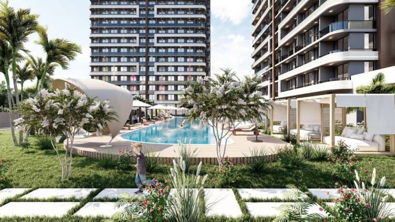 Nové apartmány v Mersin Tömük, pešia vzdialenosť od mora APM - 17