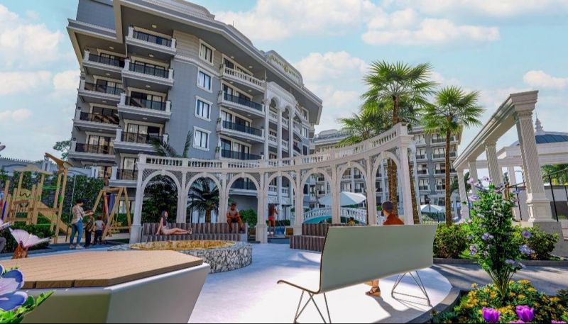 Nove byty vhodné na rodinnú dovolenku na predaj v Turecku  APM - 22