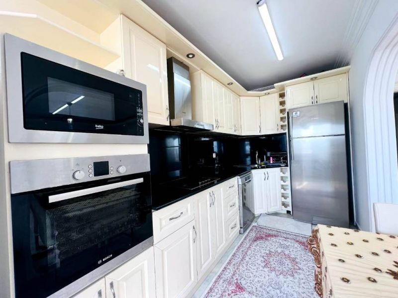 Zariadený byt s výhľadom na more na predaj Mahmutlar Alanya APM - 6