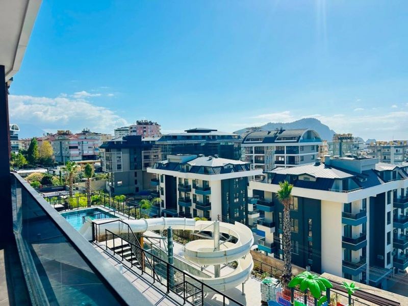 Byt v novostavbe s výhľadom na more v centre mesta Alanya APM - 8