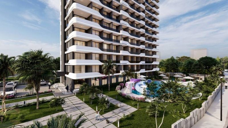 Štýlovo moderné apartmány sa nachádzajú v Erdemli, Mersin APM - 13