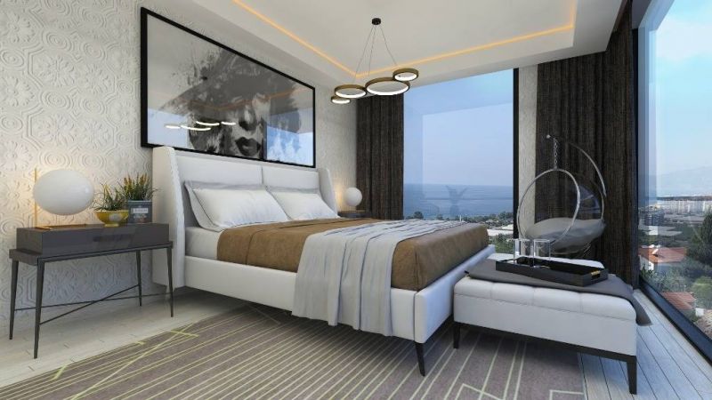 Vila pri Stredozemnom mori Alanya Kargicak - vlastná sauna a bazén APM - 9