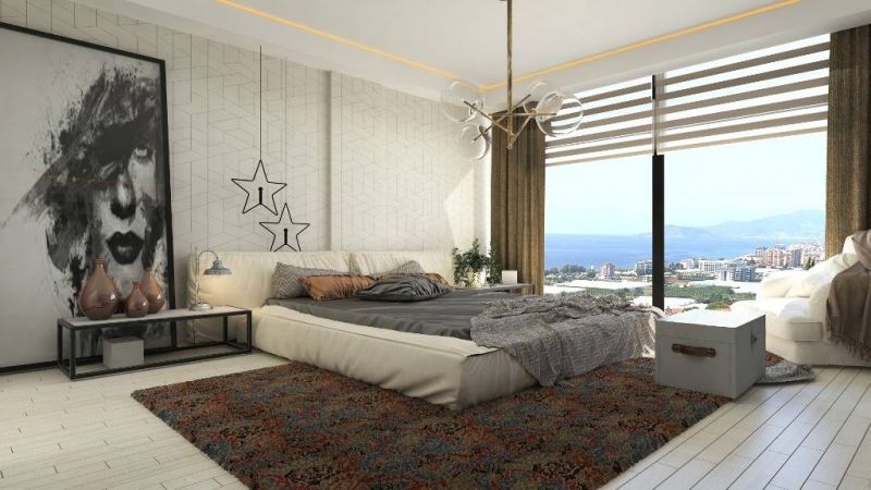Vila pri Stredozemnom mori Alanya Kargicak - vlastná sauna a bazén APM - 10