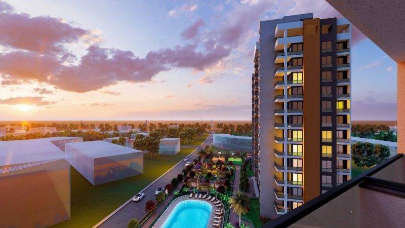 Nové luxusné byty na predaj, ihneď k nasťahovaniu Mersin Turecko APM - 7