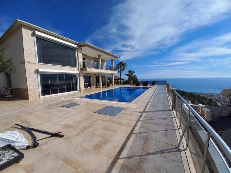 Moderná 5-izbová vila Alanya na predaj s vlastným bazénom - Alanya Bektaş APM - 22