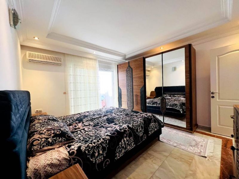 Zariadený byt s výhľadom na more na predaj Mahmutlar Alanya APM - 16