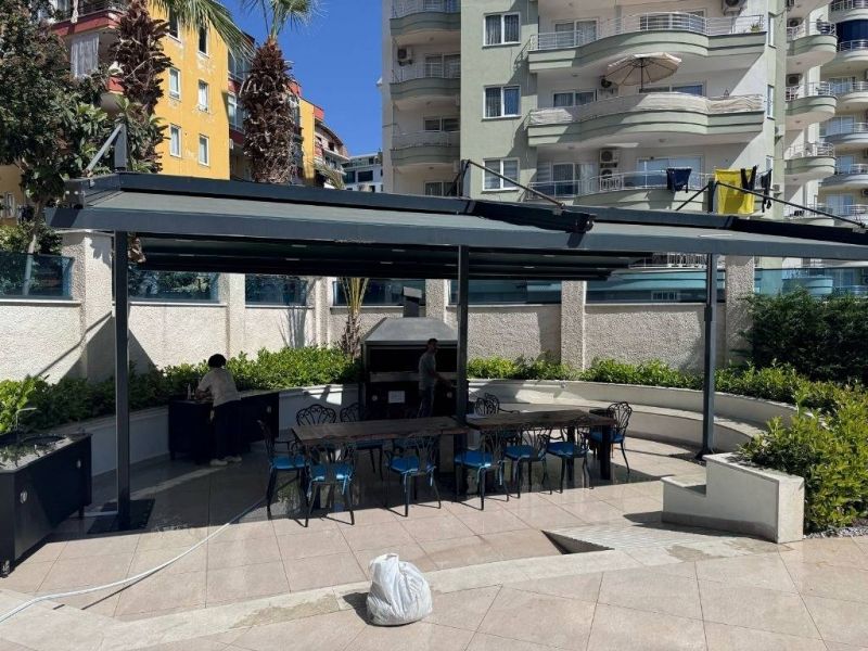 Zariadený apartmán s výhľadom na more v Alanyi – centrum APM - 15