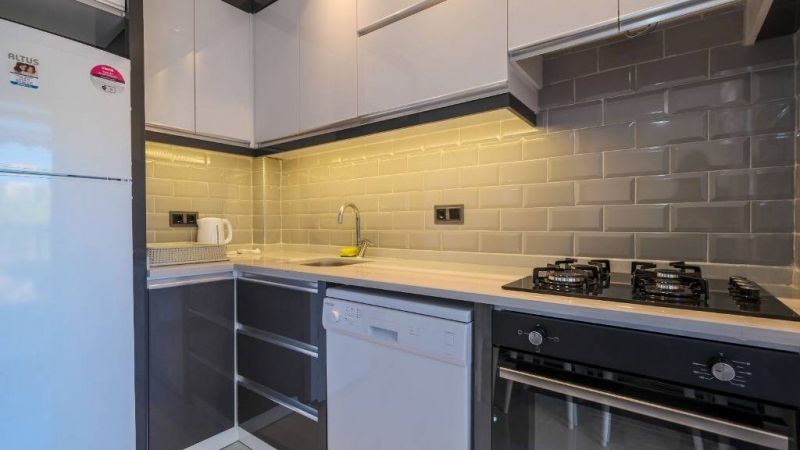 Pekný zariadený byt vhodný na rodinnú dovolenku časť Alanya Mahmutlar APM - 4