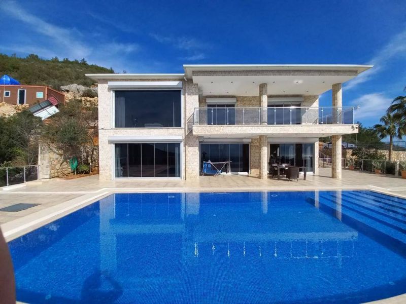 Moderná 5-izbová vila Alanya na predaj s vlastným bazénom - Alanya Bektaş APM - 23