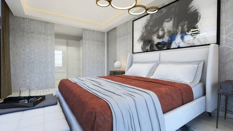 Vila pri Stredozemnom mori Alanya Kargicak - vlastná sauna a bazén APM - 12