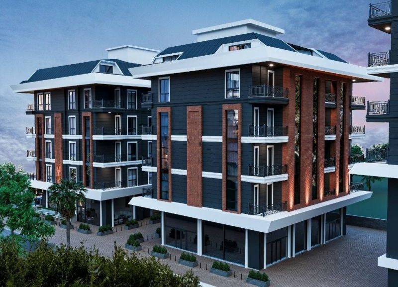 Turecko byty vo výstavbe na predaj Alanya Centrum APM - 10