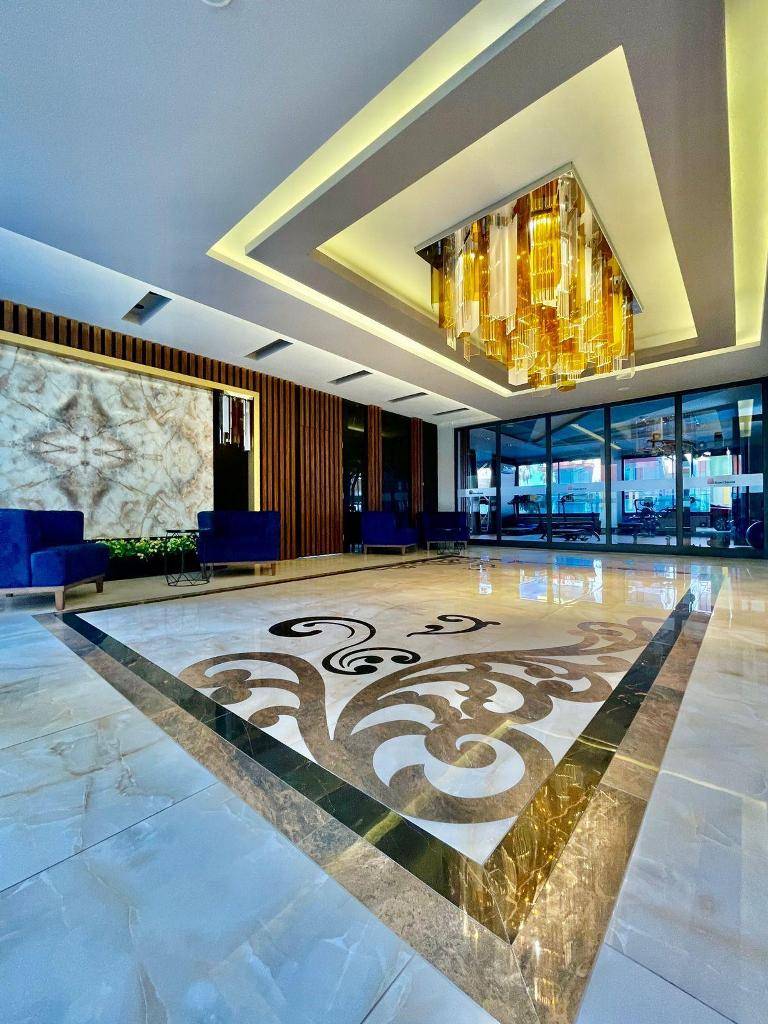 Zariadený apartmán v prvej línii pri mori Alanya Mahmutlar APM - 2