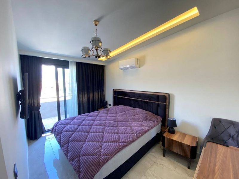 Zariadený apartmán s výhľadom na more v Alanyi – centrum APM - 4