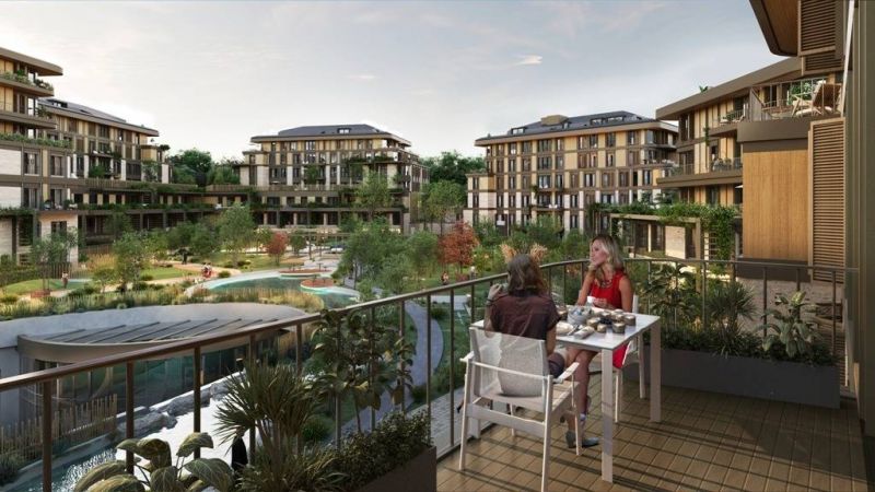 Prémiové moderné apartmány Istanbul – Kemerburgaz APM - 33