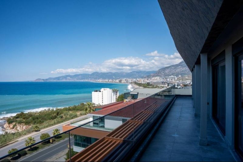 Prvotriedne bývanie s výhľadom na more Alanya Kargıcak  APM - 35