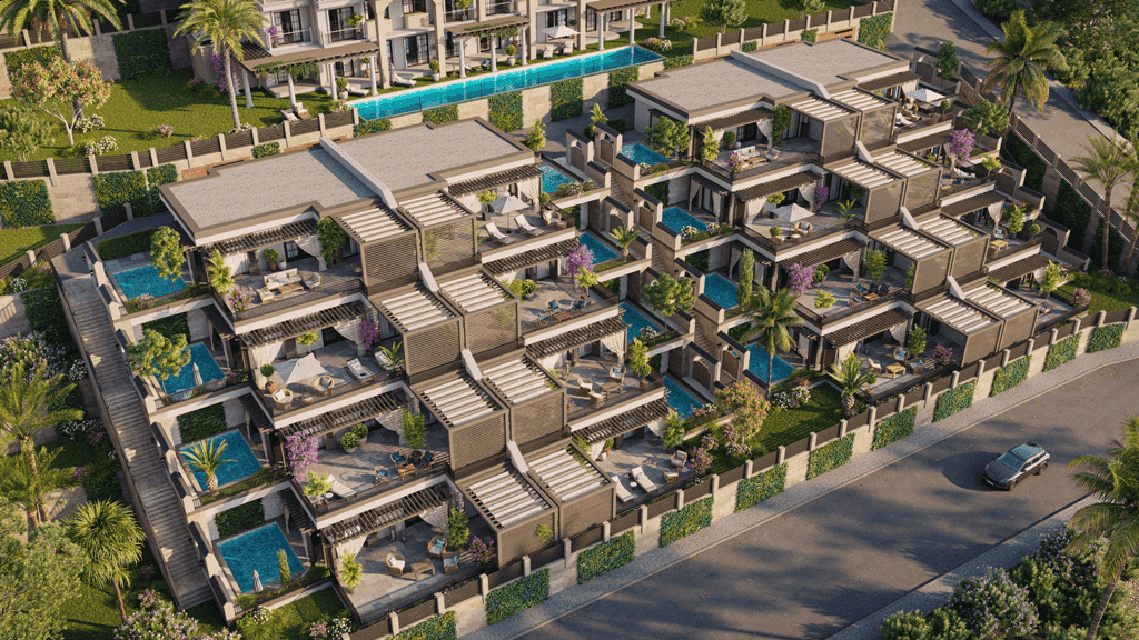 Luxusný komplex v tichej lokalite, Alanya Kargıcak - blízko letiska Gazipasa APM - 12