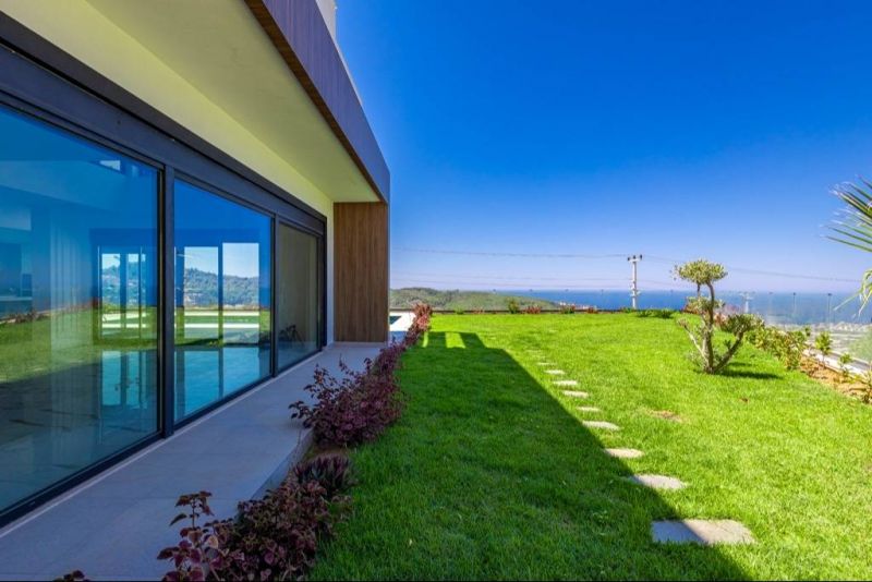 Luxusná vila s úchvatným výhľadom na more v Alanyi - Kargıcak APM - 17