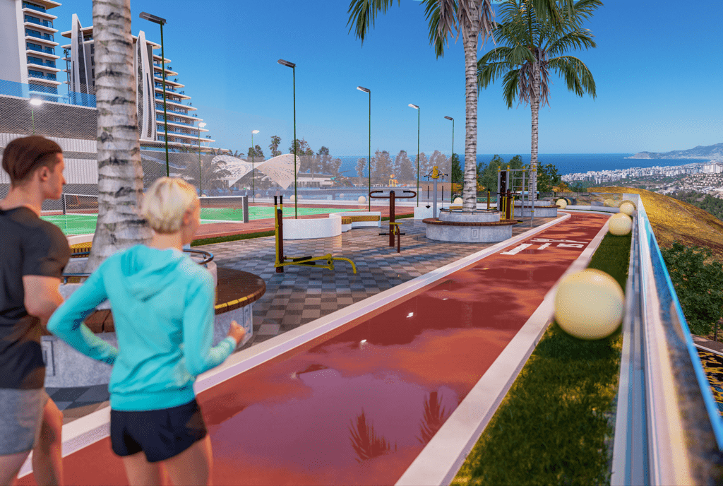 Zažite luxusné bývanie s úchvatným výhľadom na more v Kargıcak, Alanya APM - 30