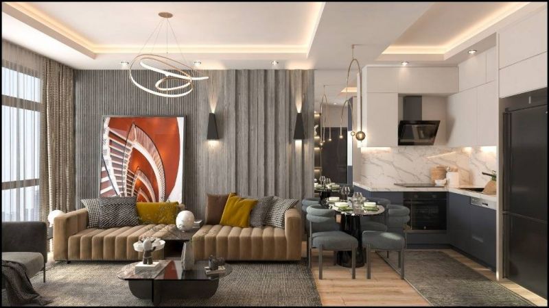 Nové apartmány v Mersin Tömük, pešia vzdialenosť od mora APM - 3