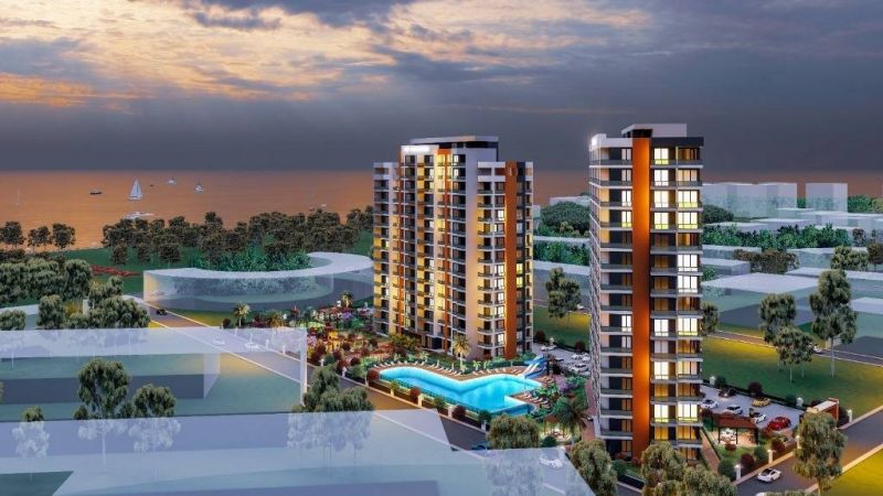 Nové luxusné byty na predaj, ihneď k nasťahovaniu Mersin Turecko APM - 9