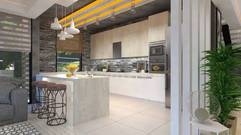 Vila pri Stredozemnom mori Alanya Kargicak - vlastná sauna a bazén APM - 4
