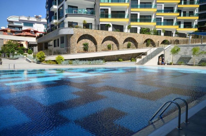 Zariadený byt s výhľadom na more Alanya Kargıcak Turecko APM - 22