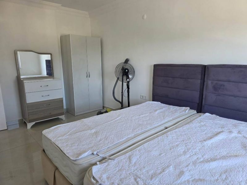 Zariadený trojizbový byt s výhľadom na more Alanya Konaklı Turecko APM - 14