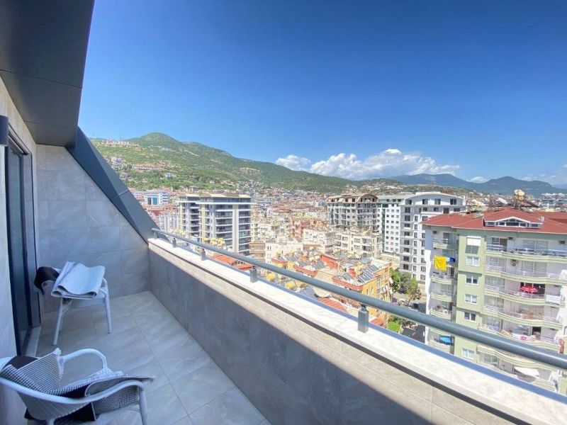 Zariadený apartmán s výhľadom na more v Alanyi – centrum APM - 7