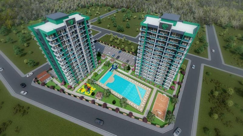 Byt na predaj za prijateľnú cenu Mezitli Mersin APM - 18