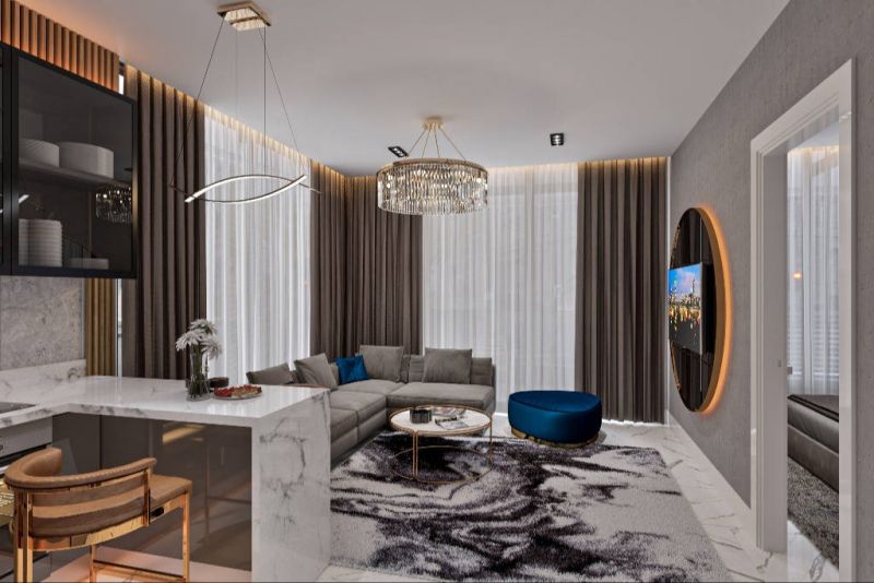 Moderné byty na predaj v časti Oba , Turecko  APM - 8