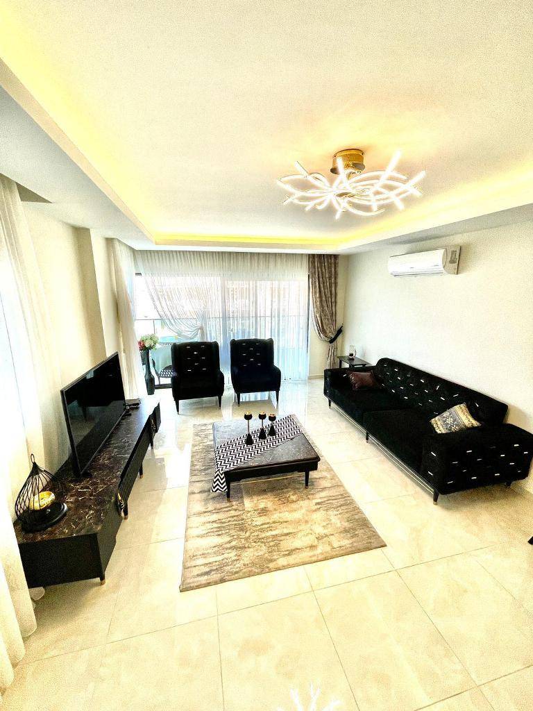 Zariadený apartmán v prvej línii pri mori Alanya Mahmutlar APM - 9