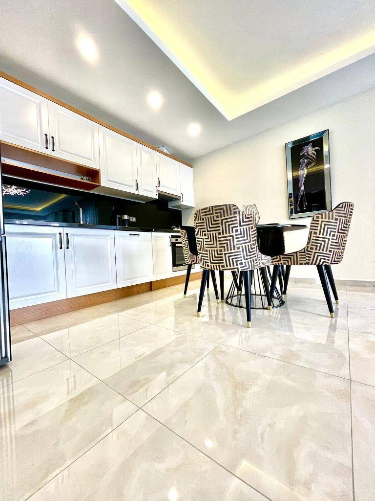 Zariadený apartmán v prvej línii pri mori Alanya Mahmutlar APM - 7