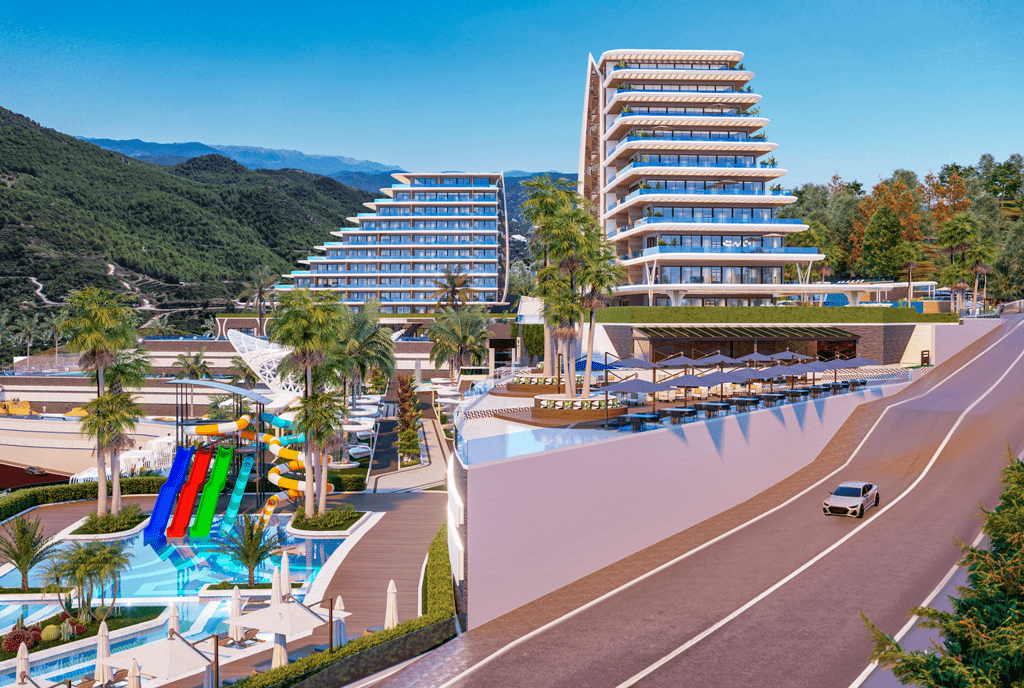 Ponúkame na predaj byty v luxusnom komplexe Turecko Alanya Kargıcak APM - 34