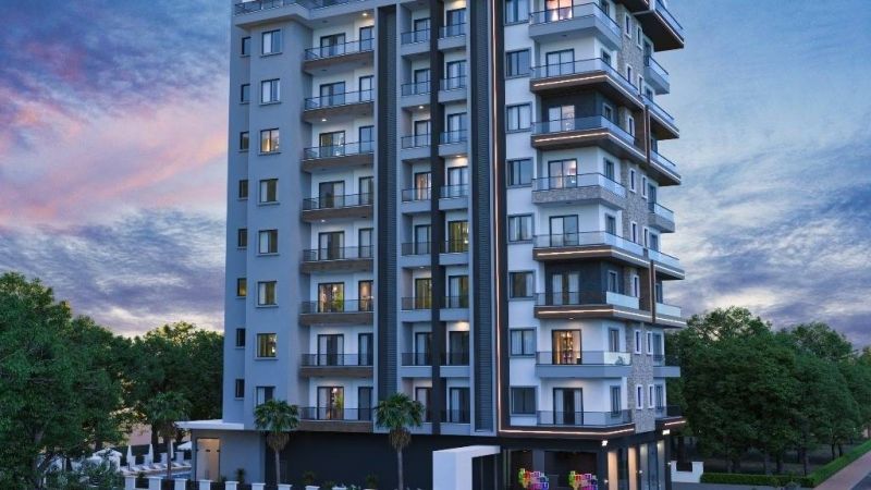 Nové byty vo výstavbe, 300 m od pláže v Turecku, Alanya - Mahmutlar APM - 10