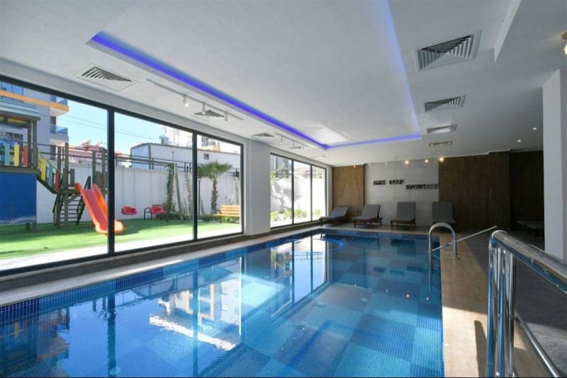 Cenovo výhodný apartmán s relax zónou v tichej časti Alanya Avsallar  APM - 22