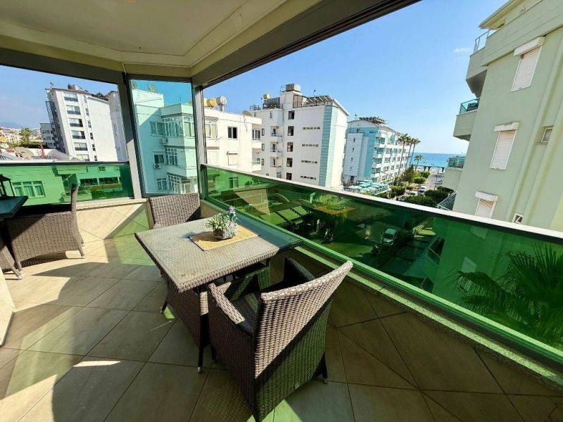 Komfortný 3-izbový byt, zariadený, v blízkosti pláže Alanya Oba APM - 14