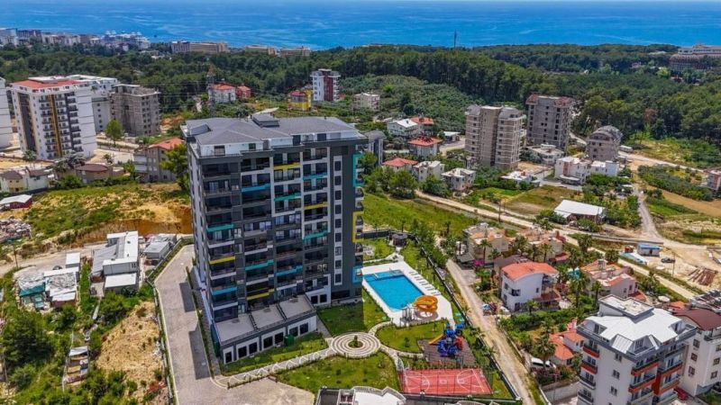 Zariadený byt 1+1 na predaj v Alanyi Avsallar APM - 25