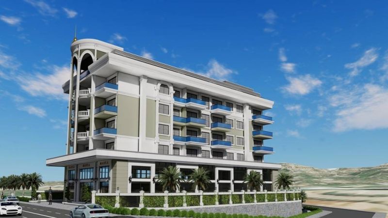 Nové moderné byty vo výstavbe na predaj, Alanya - Kargıcak APM - 10