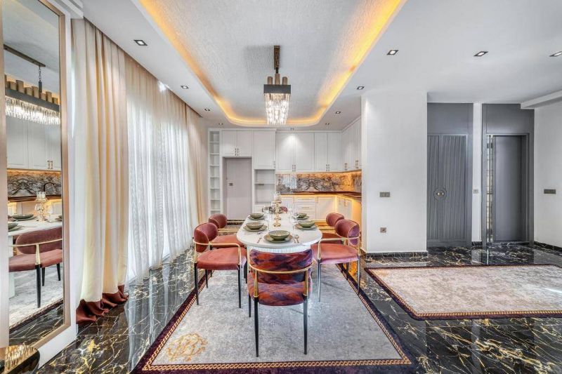 Luxusná vila s úchvatným výhľadom v Alanyi - Kargıcak, vhodná na turecké občianstvo APM - 30