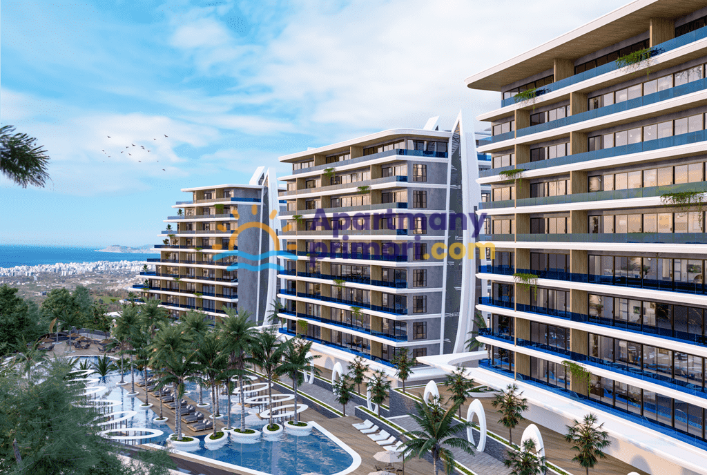 Nový luxusný rezidenčný komplex pri mori Alanya - Kargıcak Turecko APM
