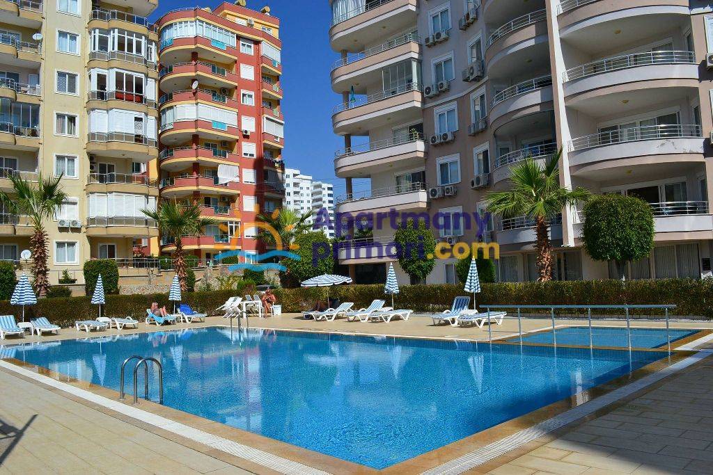 Zariadený 3-izbový byt na predaj v Turecku, Alanya - Mahmutlar APM
