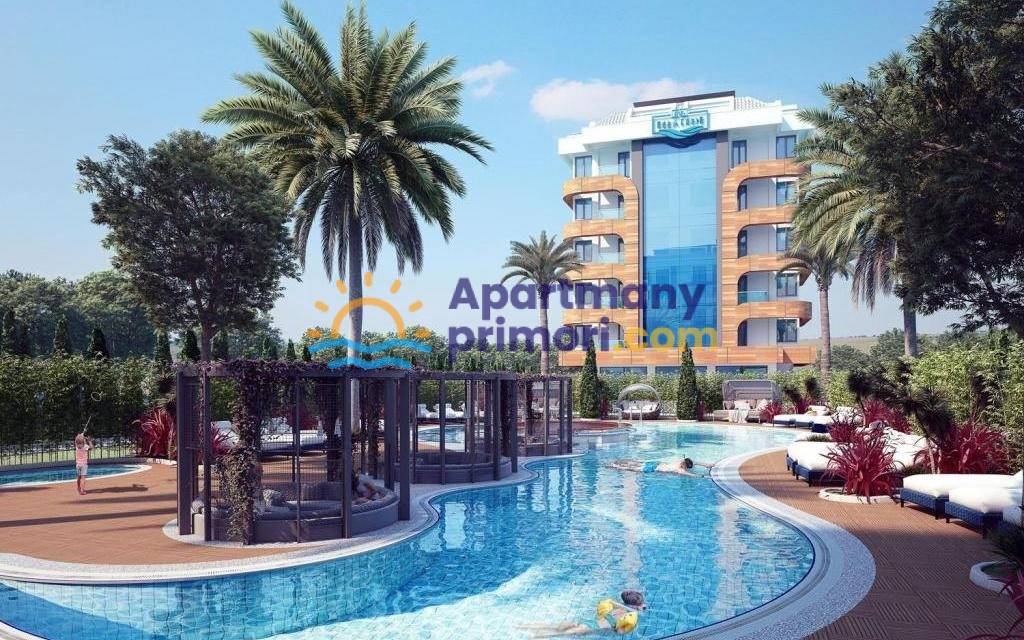 Nové apartmány v prvej línii od mora, Alanya - Kestel APM