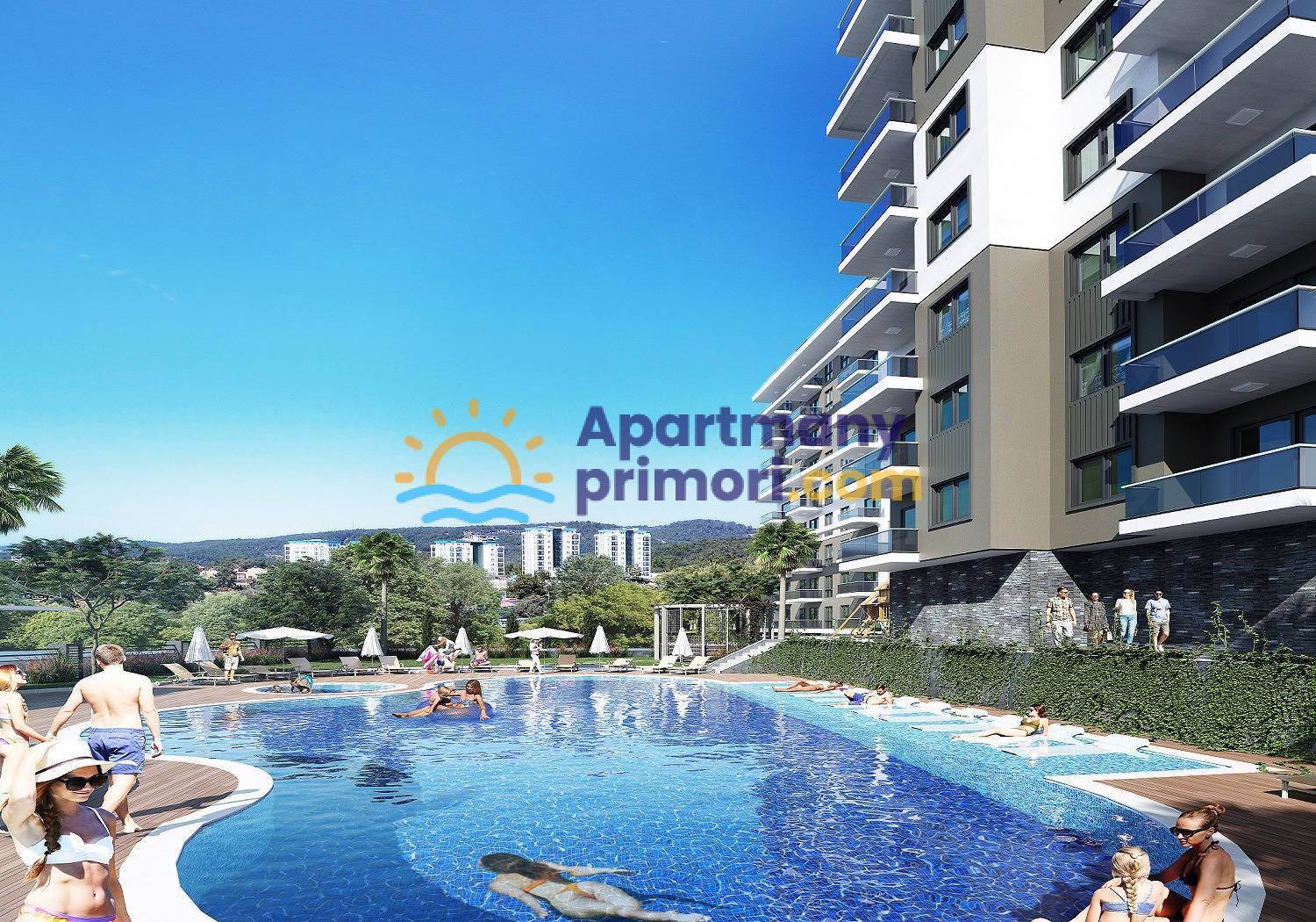 Nové byty na predaj v Turecku Avsallar, za nízku cenu  APM