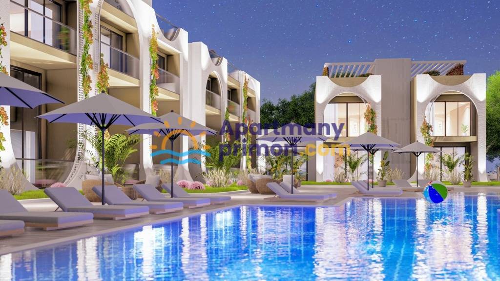 Nová výstavba apartmánov len 250 m od pláže Girne - Bahçeli Cyprus APM
