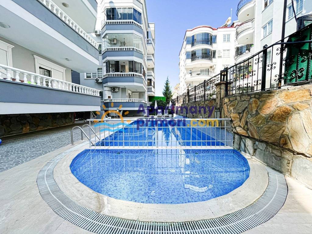 Zariadený apartmán na predaj blízko pláže v Turecku, Alanya - Oba APM