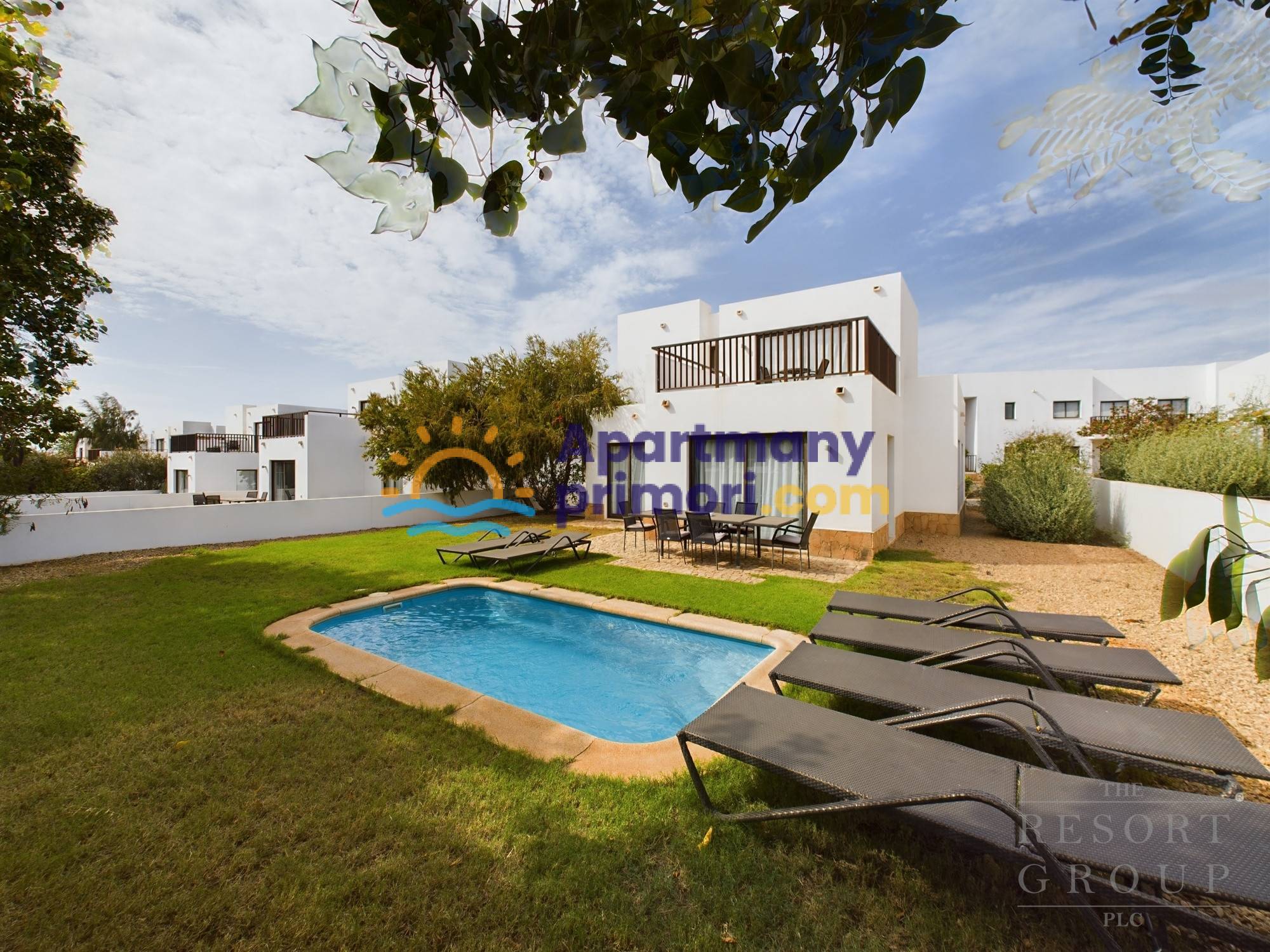 3 izbová vila s bazénom MELIÃ Dunas Beach Resort & Spa, Kapverdy