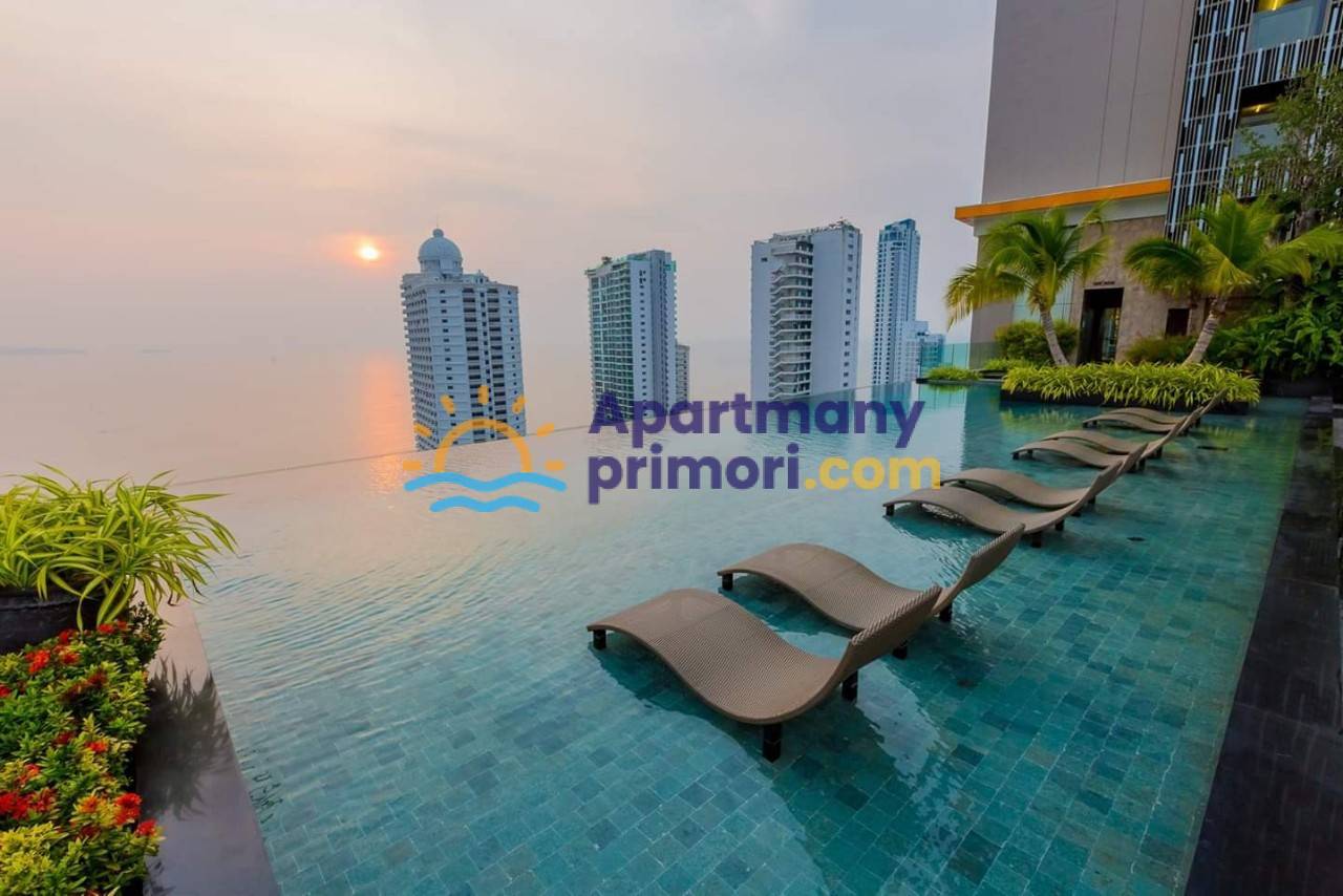Apartmány The Riviera Wongamat Beach, Thajsko-Pattaya