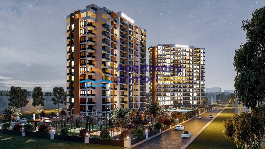 Nové luxusné byty na predaj, ihneď k nasťahovaniu Mersin Turecko APM
